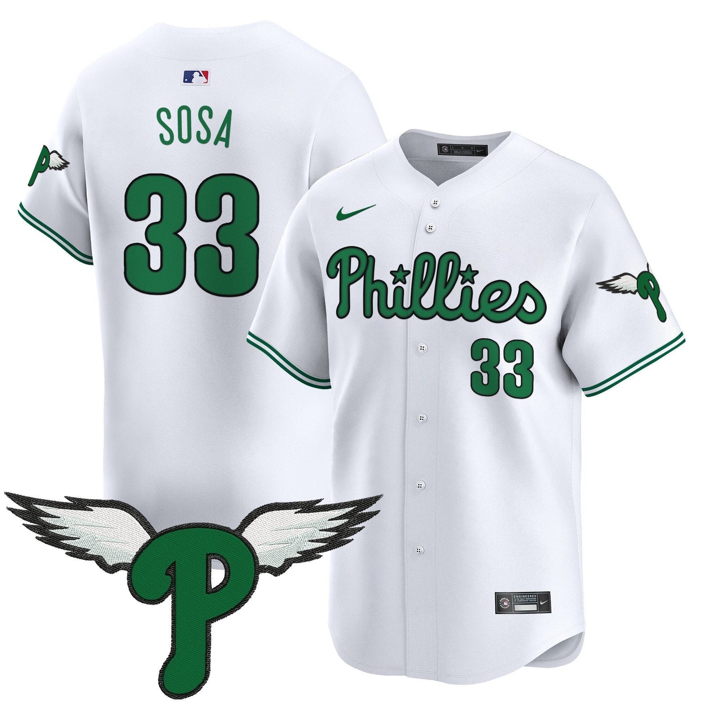 Men's Philadelphia Phillies 2025 Vapor Premier Limited Jersey - All Stitched