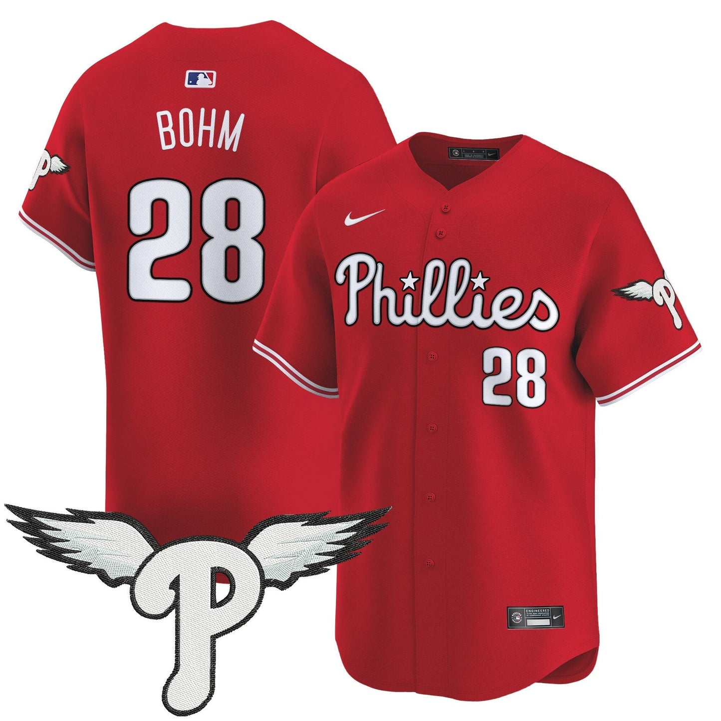 Men's Philadelphia Phillies 2025 Vapor Premier Limited Jersey - All Stitched