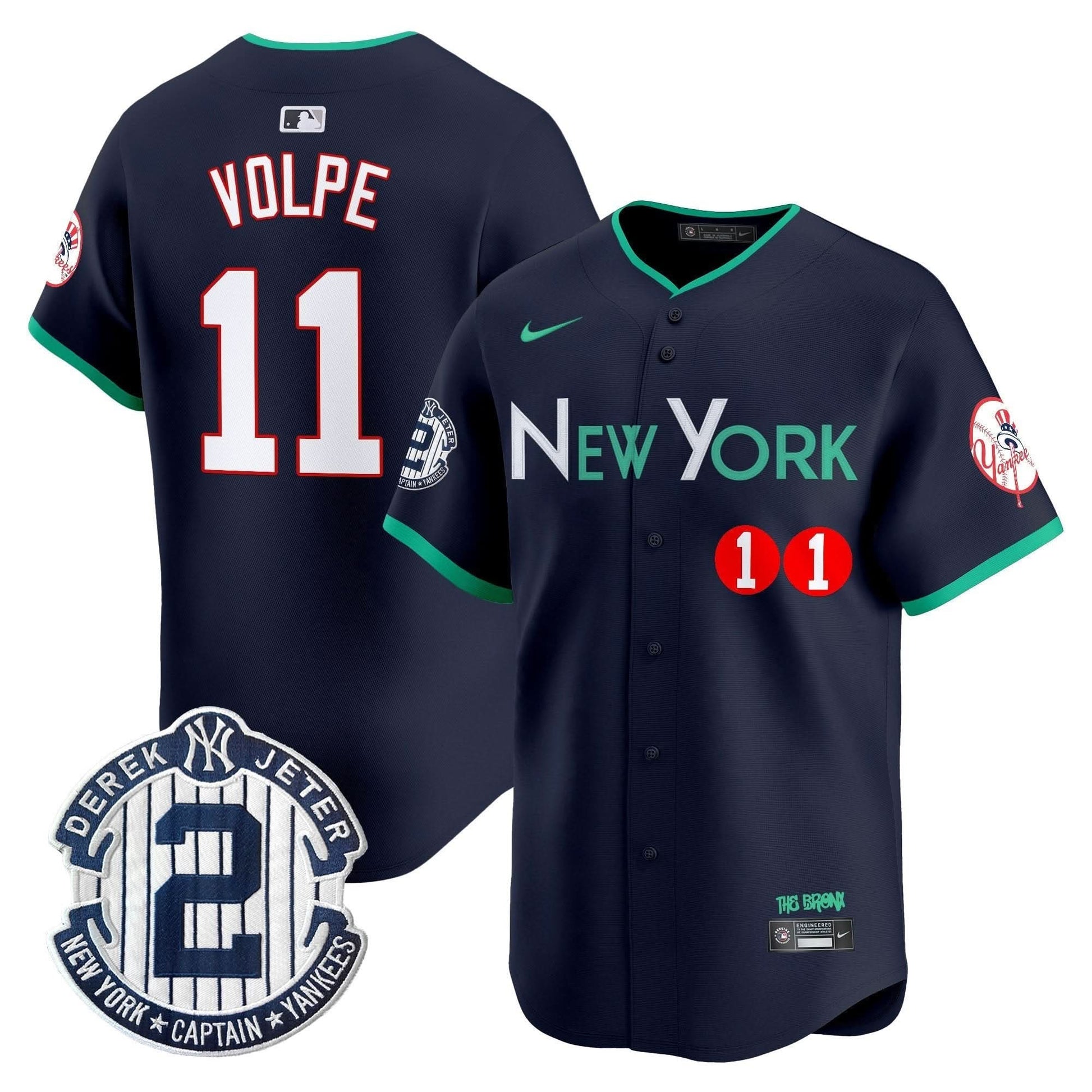 Men's New York Yankees City Connect Vapor Premier Limited Jersey - All Stitched