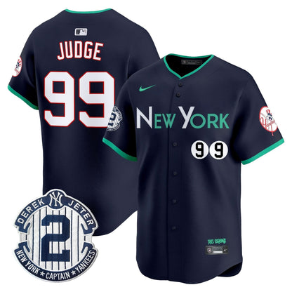 Men's New York Yankees City Connect Vapor Premier Limited Jersey - All Stitched
