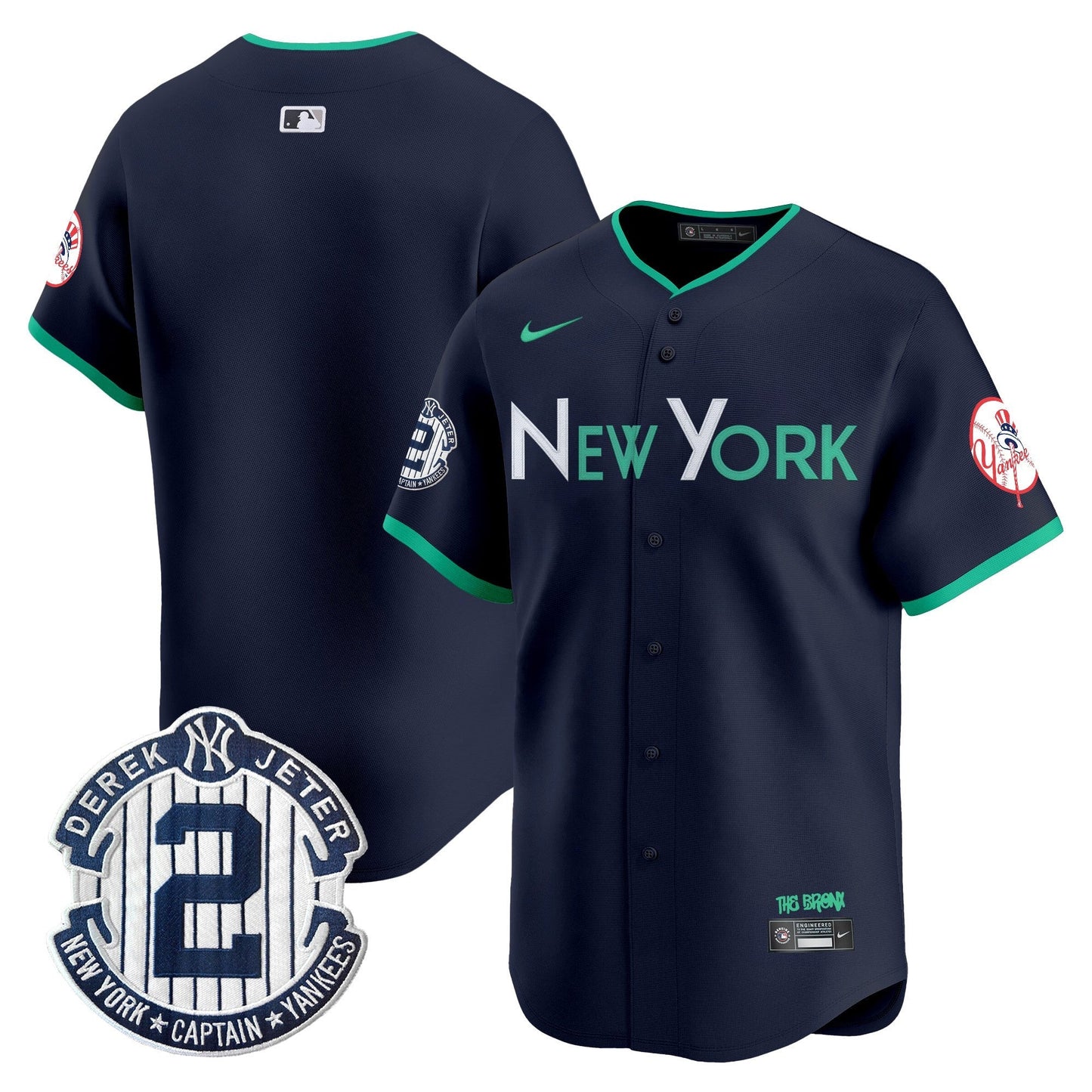 Men's New York Yankees City Connect Vapor Premier Limited Jersey - All Stitched