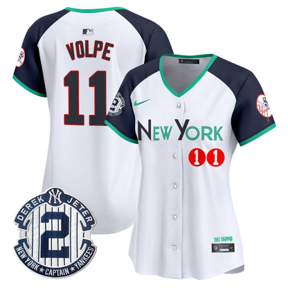 Women's New York Yankees City Connect Vapor Premier Limited Jersey - All Stitched