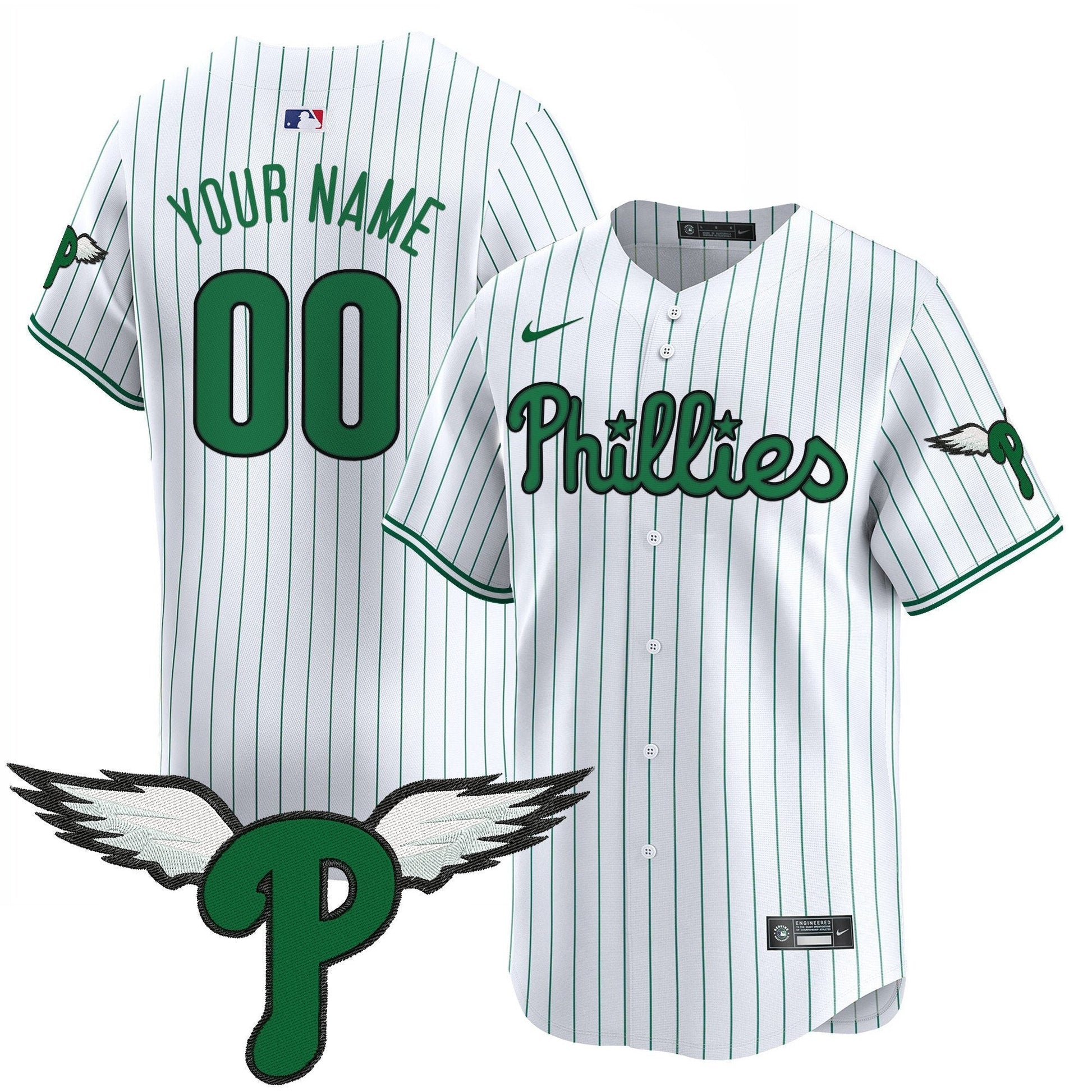 Philadelphia Phillies 2025 Vapor Premier Limited Custom Jersey - All Stitched