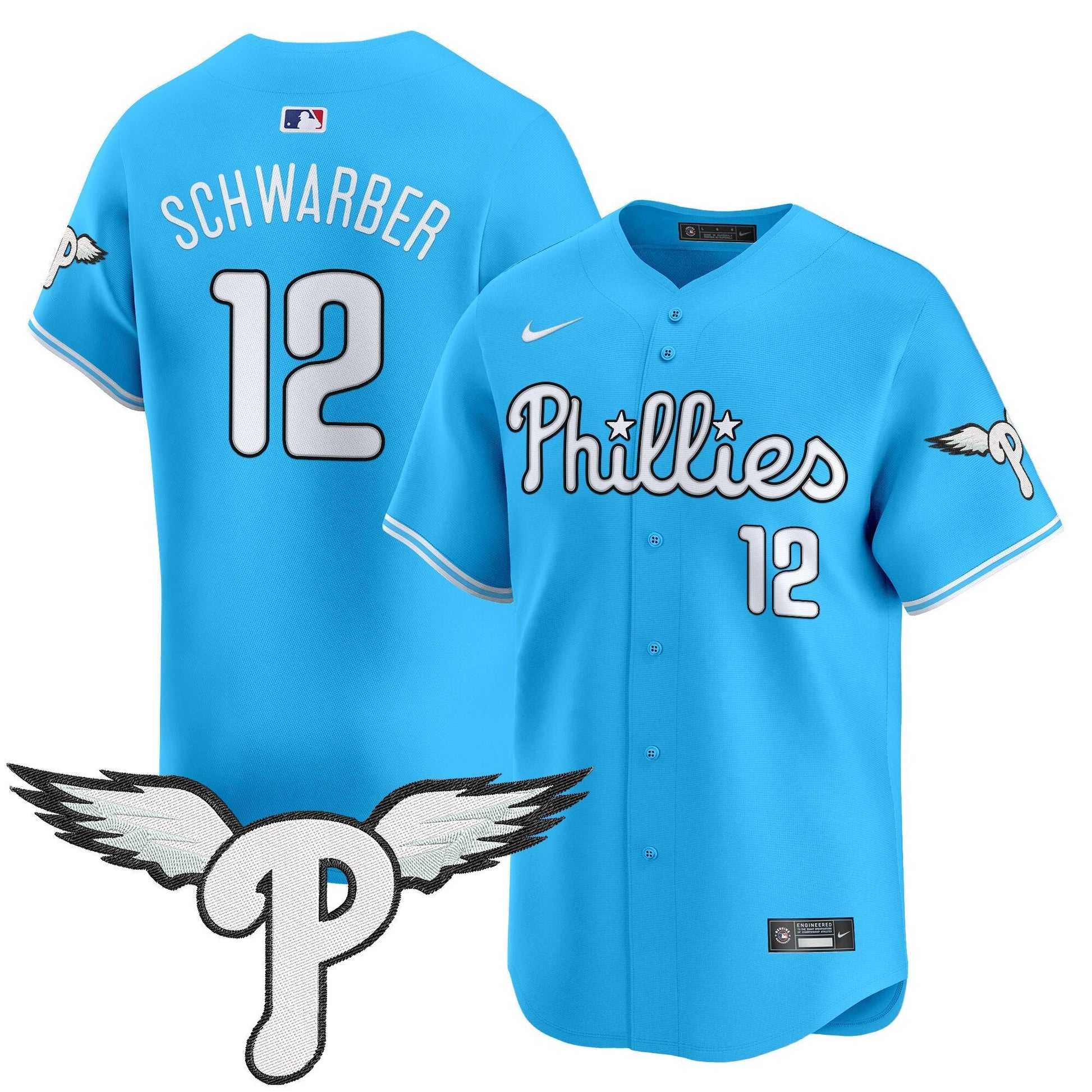 Men's Philadelphia Phillies 2025 Vapor Premier Limited Jersey - All Stitched
