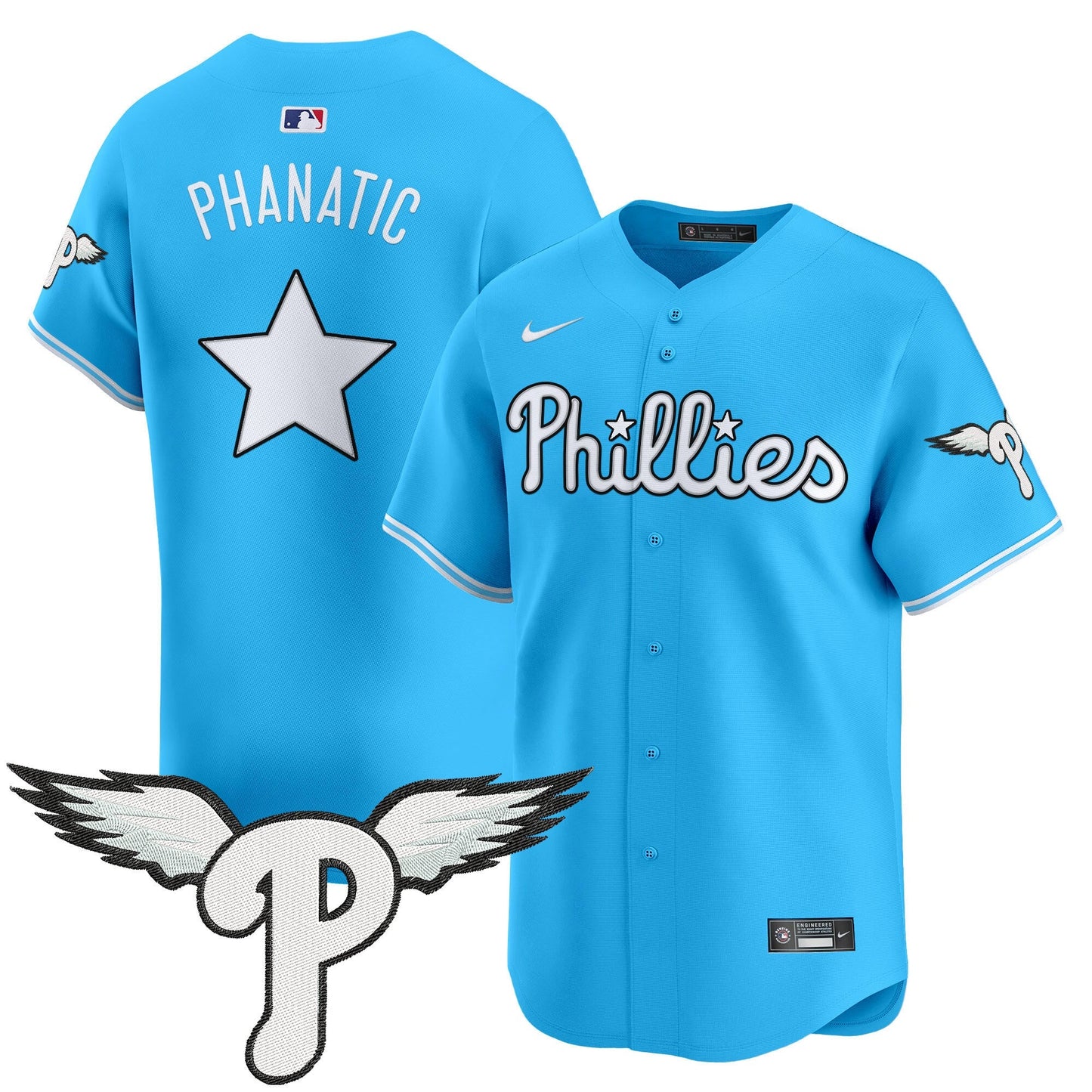 Men's Philadelphia Phillies 2025 Vapor Premier Limited Jersey - All Stitched