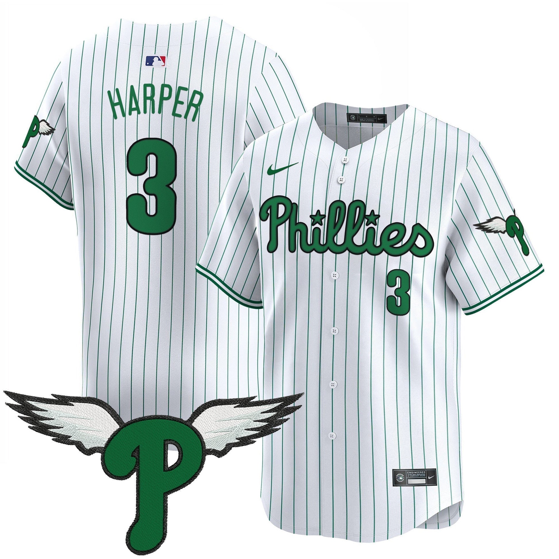 Men's Philadelphia Phillies 2025 Vapor Premier Limited Jersey - All Stitched
