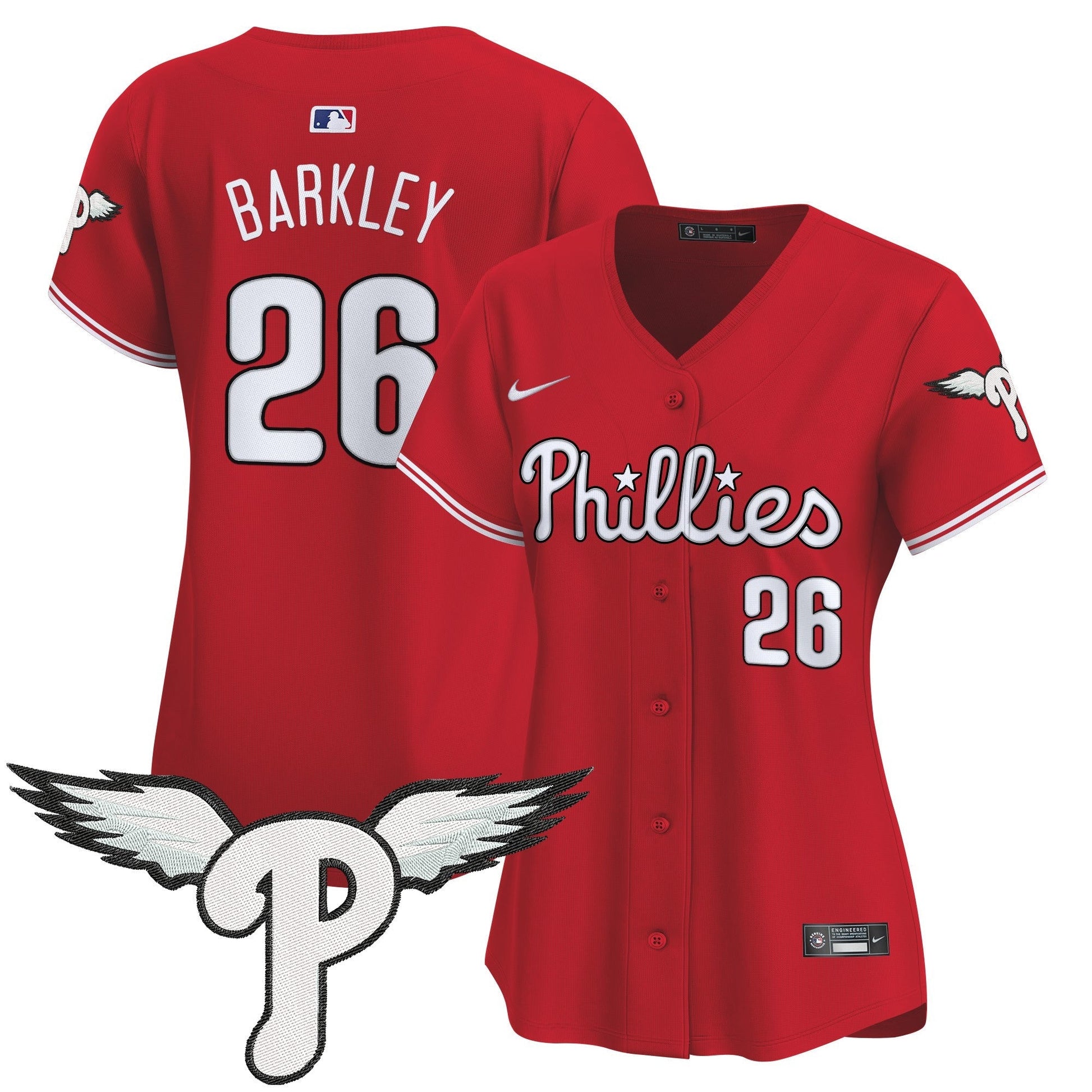 Women's Philadelphia Phillies 2025 Vapor Premier Limited Jersey - All Stitched