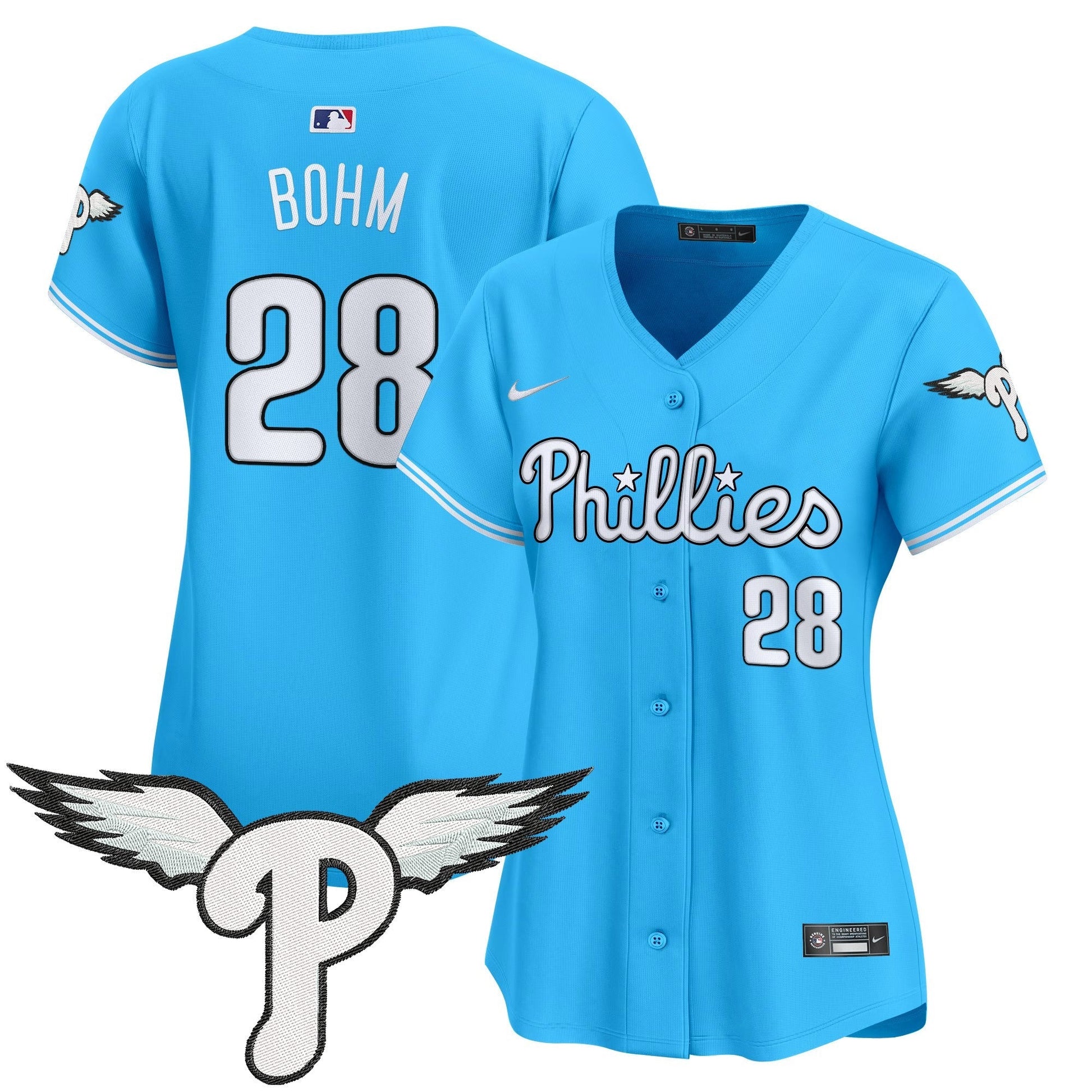Women's Philadelphia Phillies 2025 Vapor Premier Limited Jersey - All Stitched