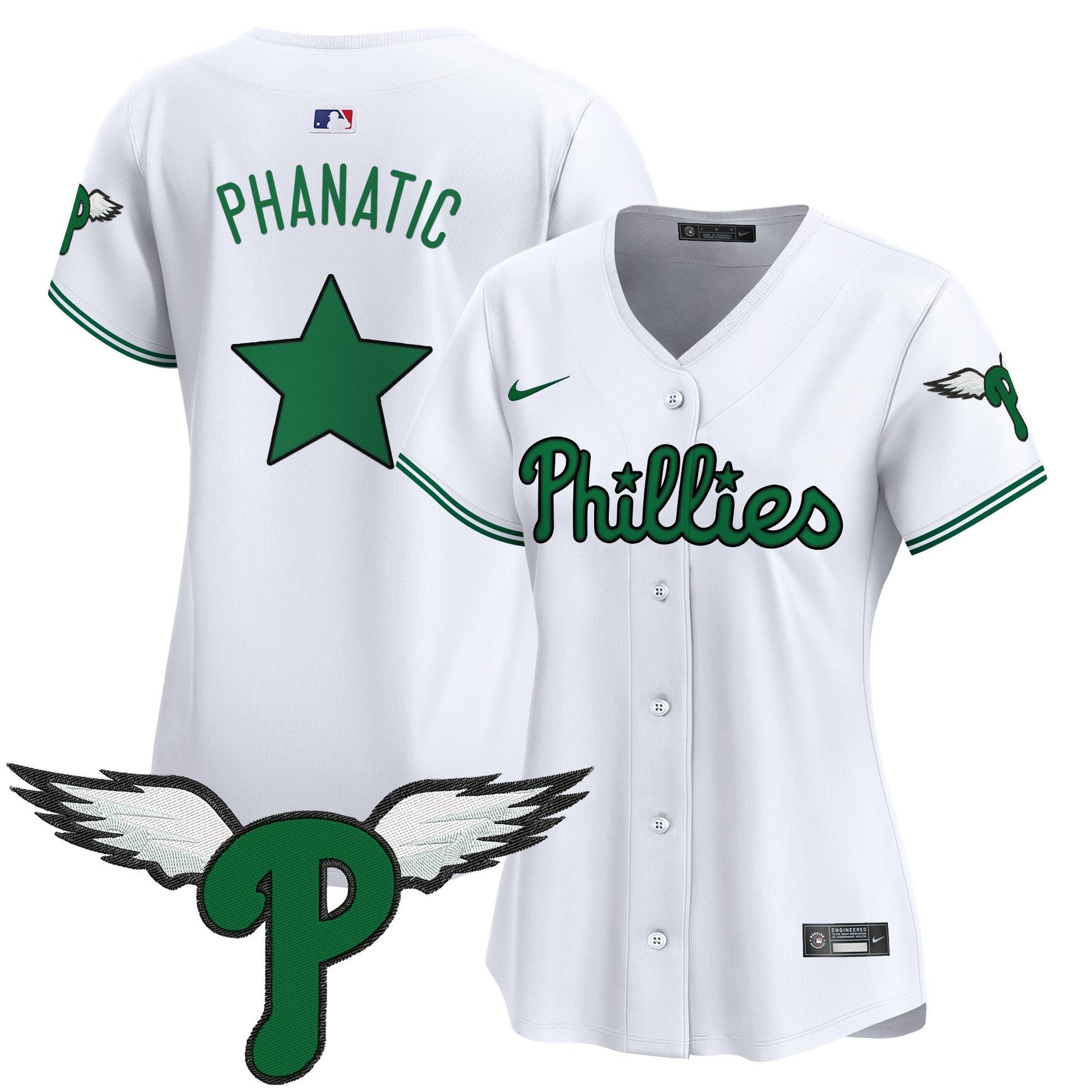 Women's Philadelphia Phillies 2025 Vapor Premier Limited Jersey - All Stitched