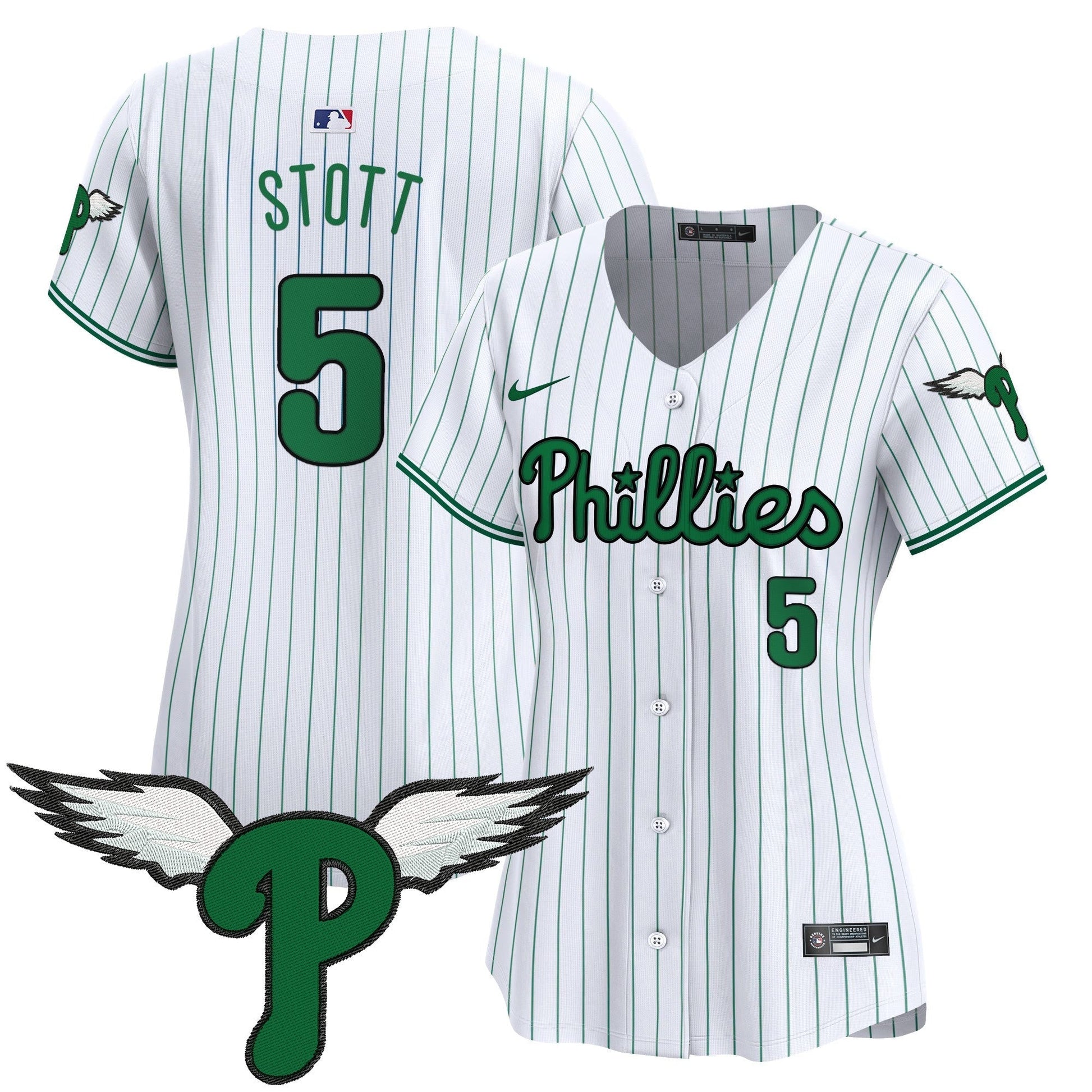 Women's Philadelphia Phillies 2025 Vapor Premier Limited Jersey - All Stitched