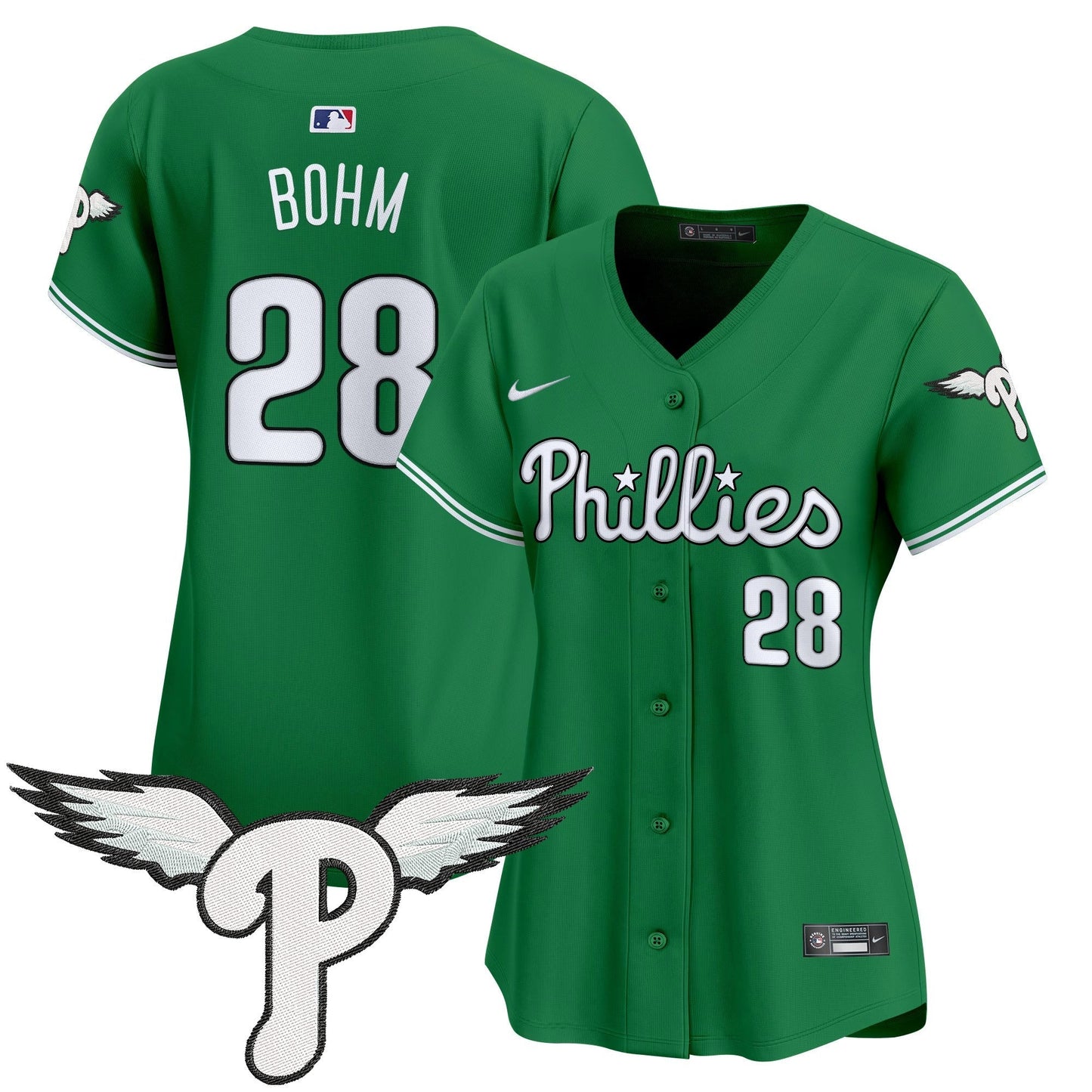 Women's Philadelphia Phillies 2025 Vapor Premier Limited Jersey - All Stitched