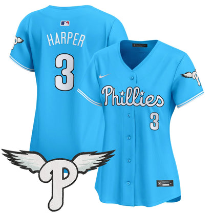 Women's Philadelphia Phillies 2025 Vapor Premier Limited Jersey - All Stitched