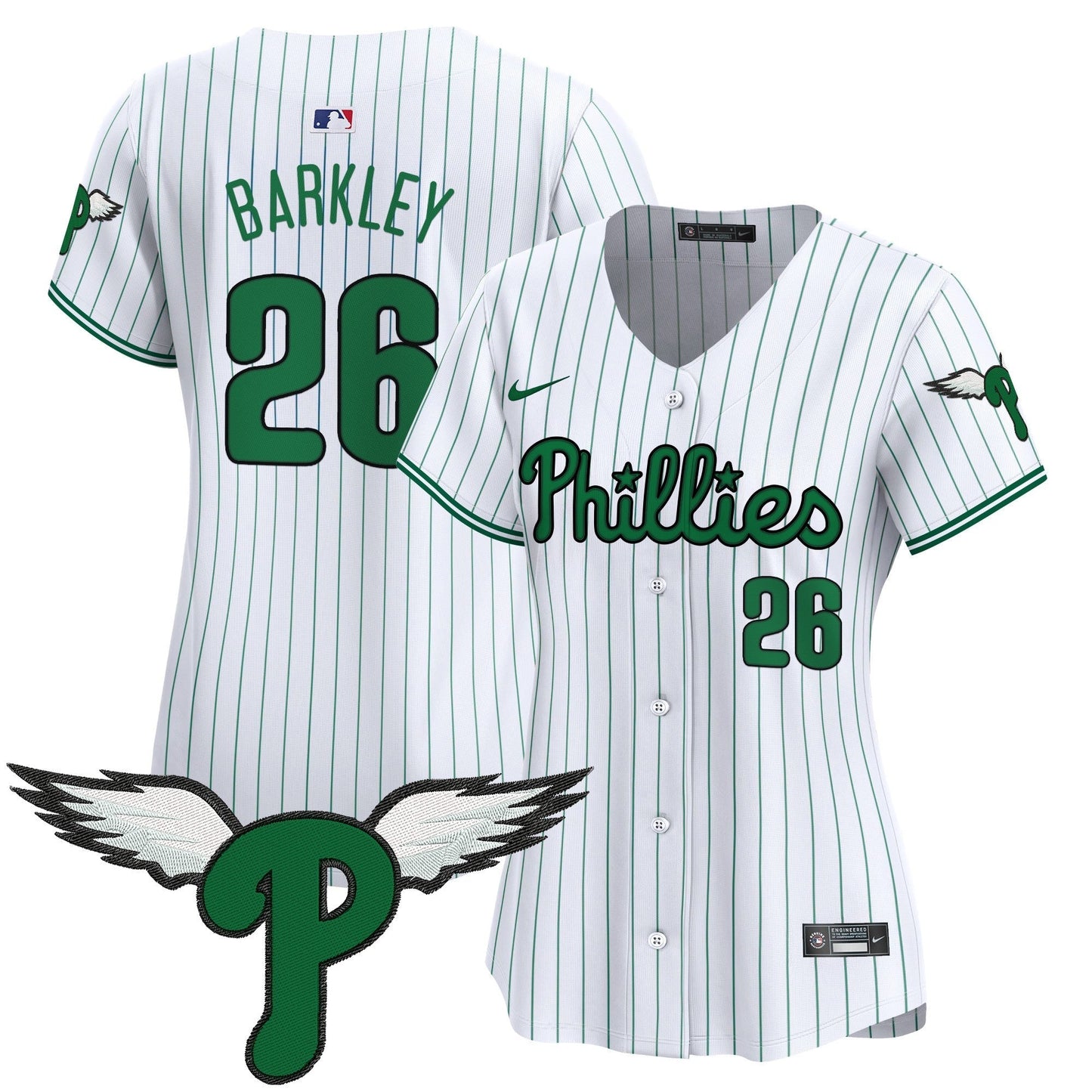 Women's Philadelphia Phillies 2025 Vapor Premier Limited Jersey - All Stitched