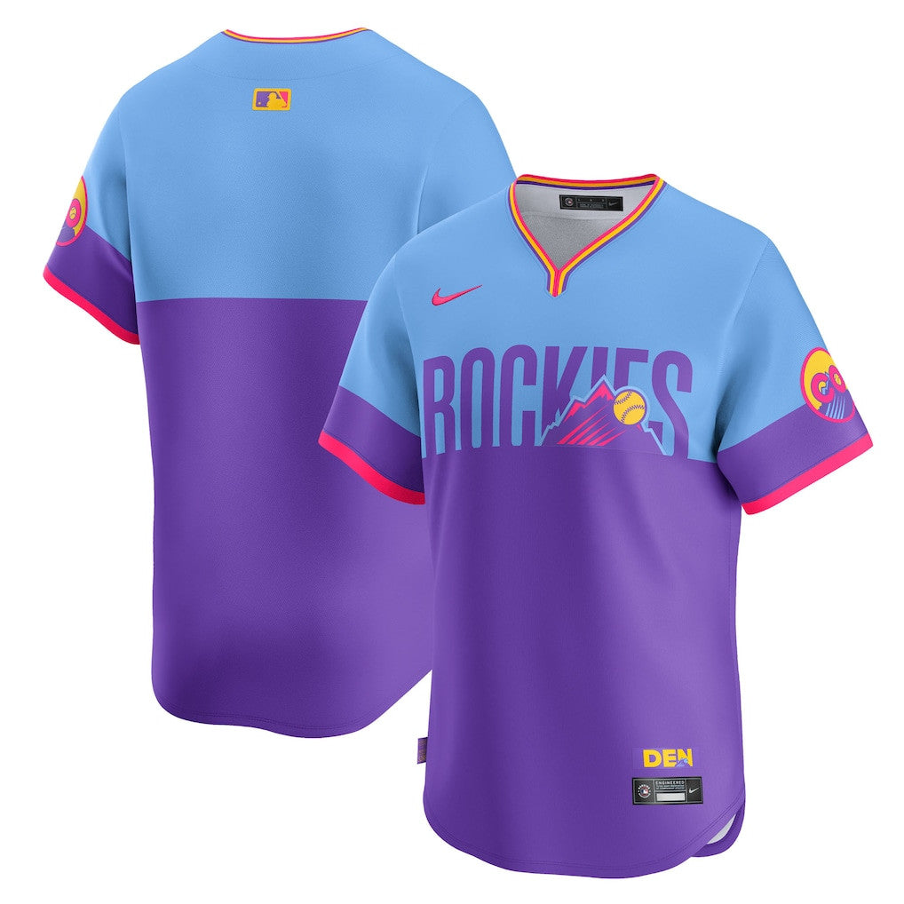 Men's Colorado Rockies 2025 City Connect Jersey - Stitched