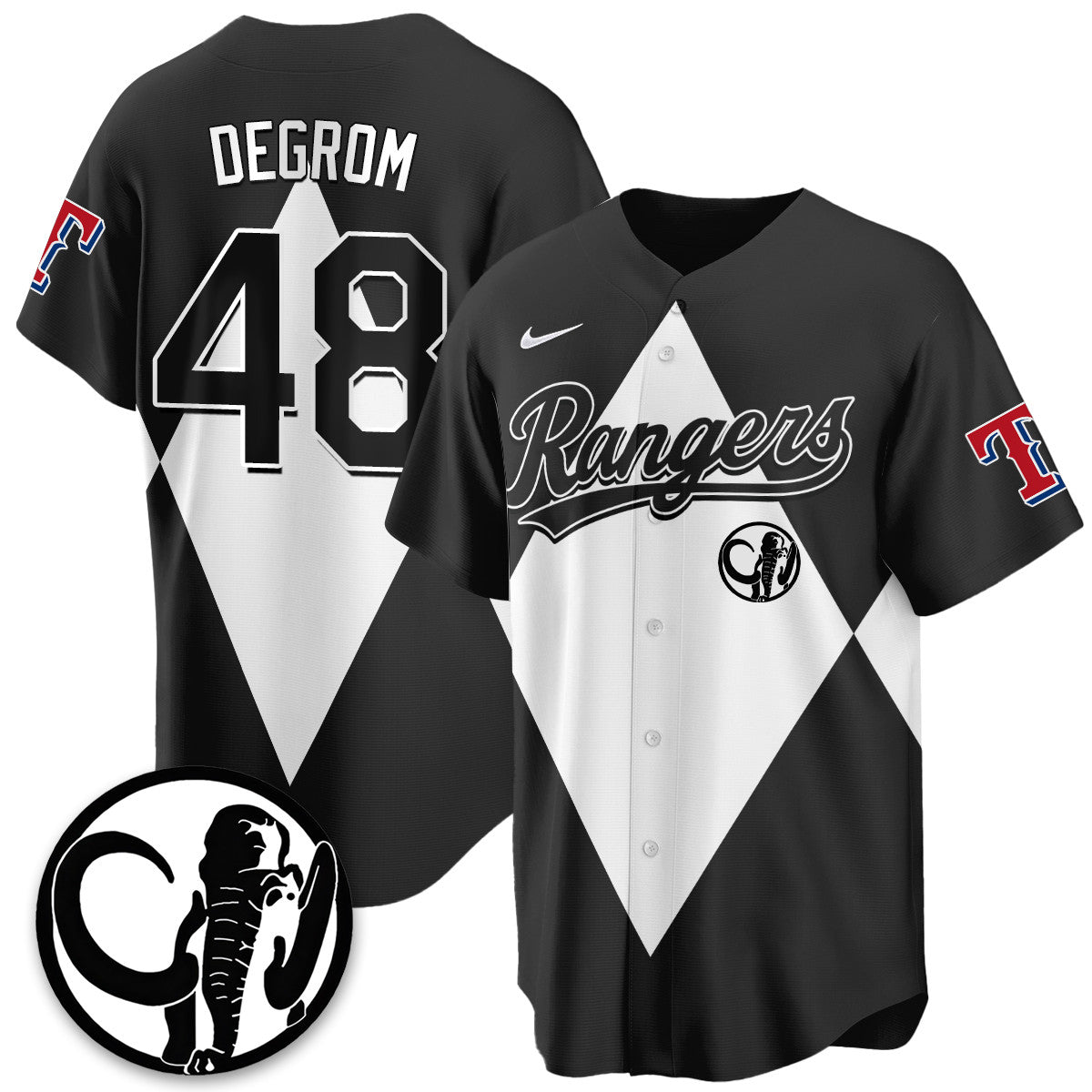 Men's Texas Rangers Power Rangers Limited Jersey - All Stitched