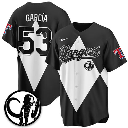 Men's Texas Rangers Power Rangers Limited Jersey - All Stitched