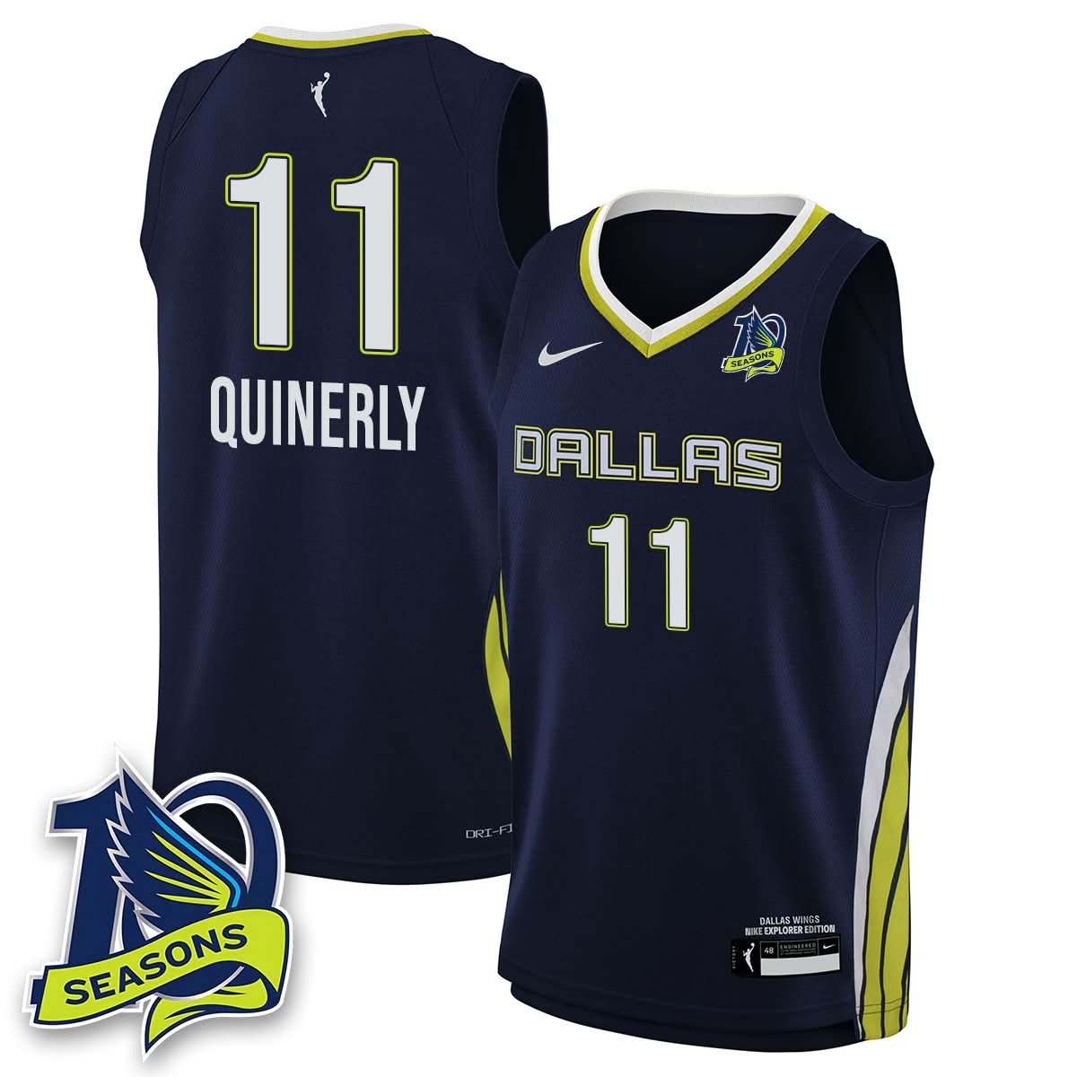 Men's Dallas Wings 2025 Limited Jersey - All Stitched