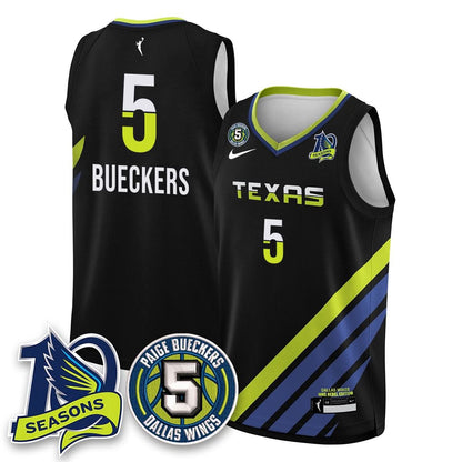 Men's Dallas Wings 2025 Limited Jersey - All Stitched