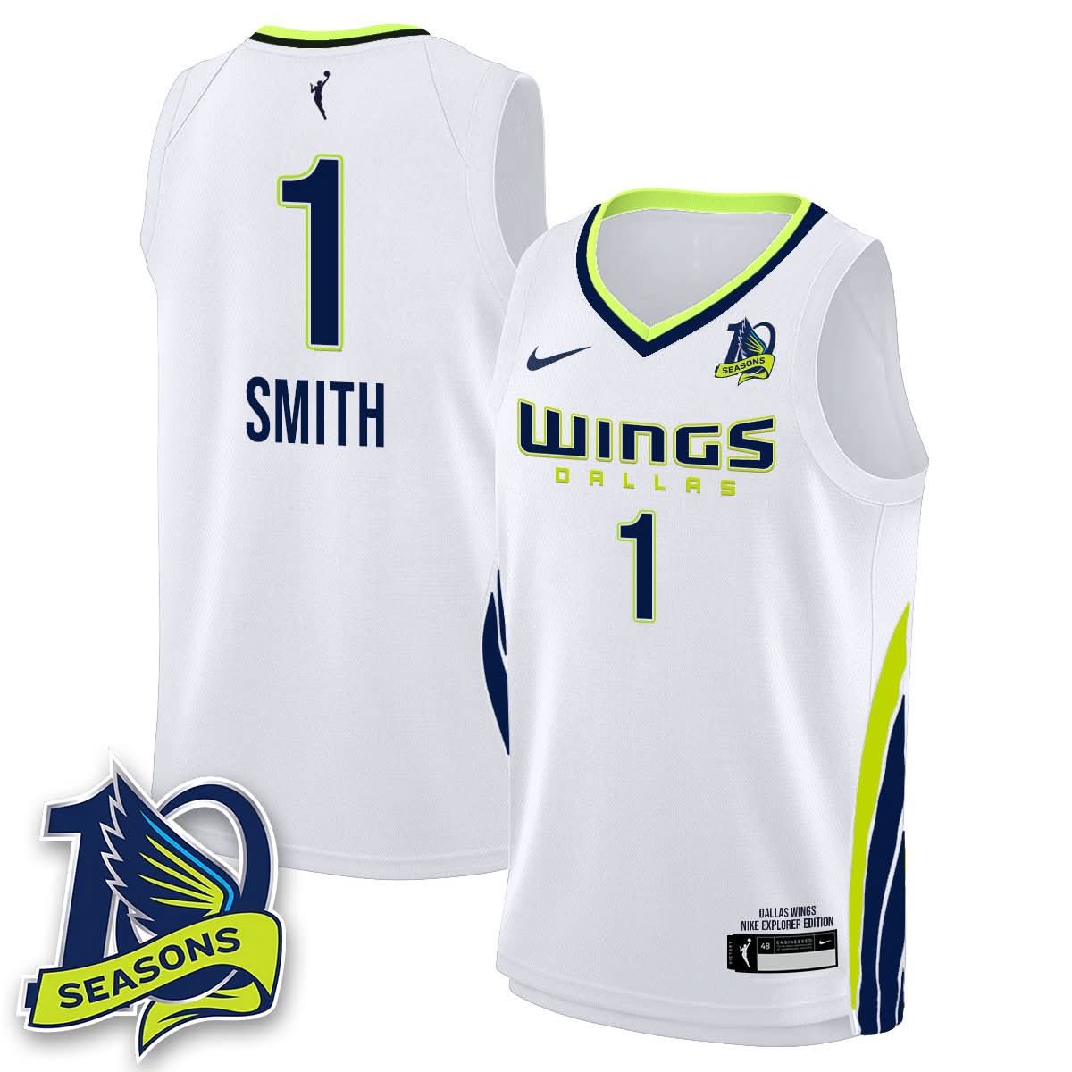 Men's Dallas Wings 2025 Limited Jersey - All Stitched