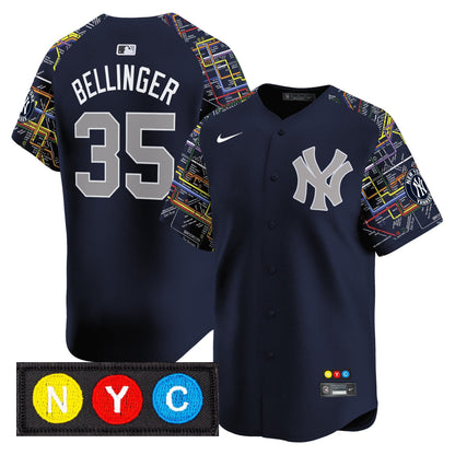 New York Yankees Subway Style Vapor Premier Limited Jersey - Stitched