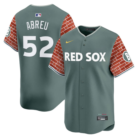 Men's Boston Red Sox 2025 Fenway Red Brick Style Vapor Premier Limited Jersey - Stitched
