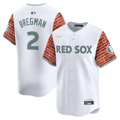 Men's Boston Red Sox 2025 Fenway Red Brick Style Vapor Premier Limited Jersey - Stitched