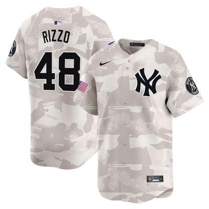 Men's New York Yankees 2025 Armed Forces Day Vapor Premier Limited Jersey - Stitched