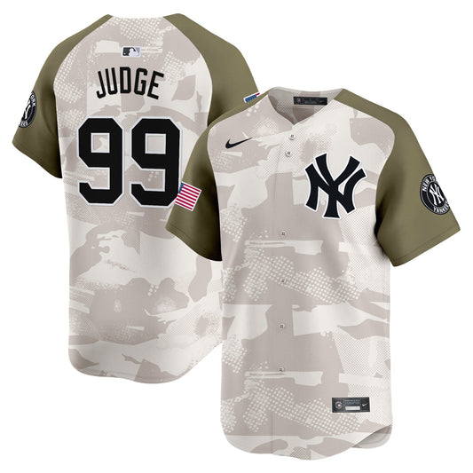 Men's New York Yankees 2025 Armed Forces Day Vapor Premier Limited Jersey - Stitched