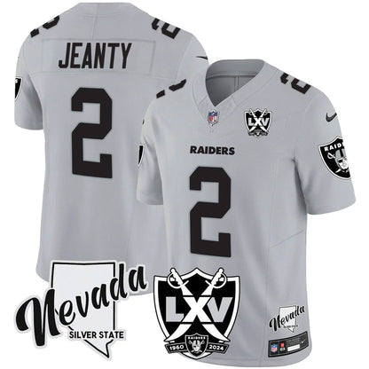 Men's Raiders 2025 Vapor Limited Jersey - 65th Anniversary - All Stitched