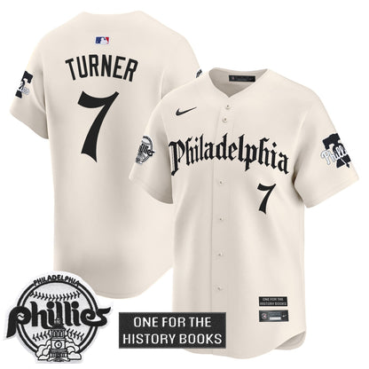 Men's Phillies 'Retro Newspaper Edition' Vapor Premier Limited Jersey - All Stitched