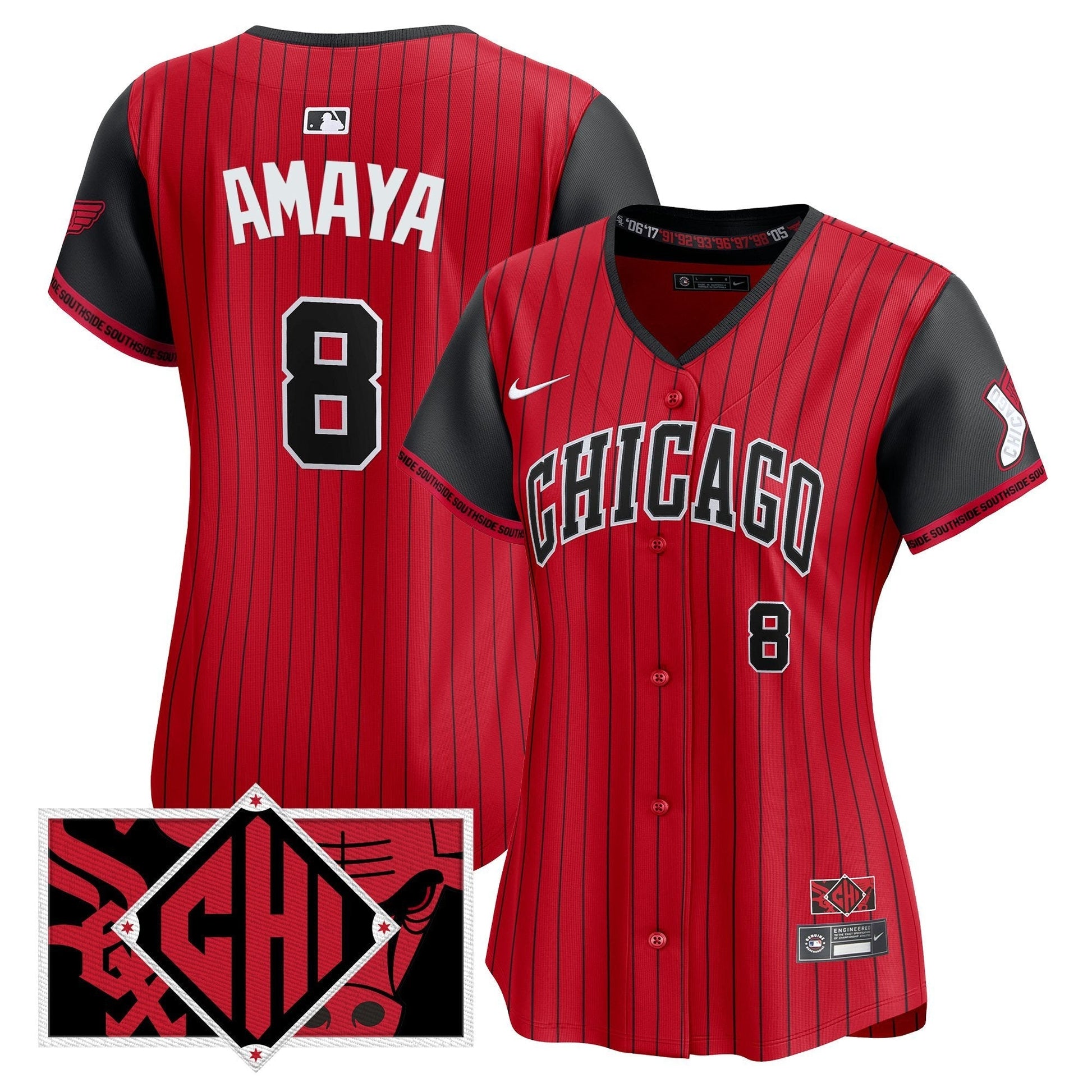 Women's Chicago White Sox 2025 City Connect Vapor Premier Limited Jersey - All Stitched