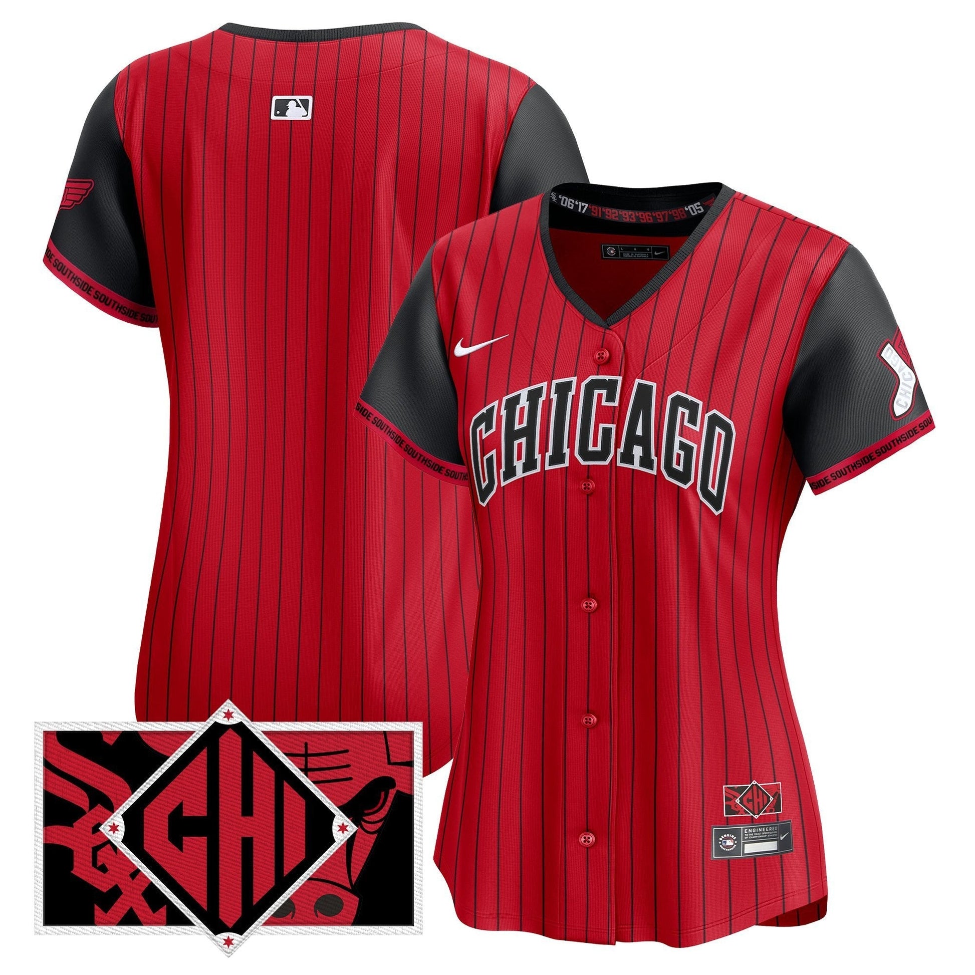 Women's Chicago White Sox 2025 City Connect Vapor Premier Limited Jersey - All Stitched