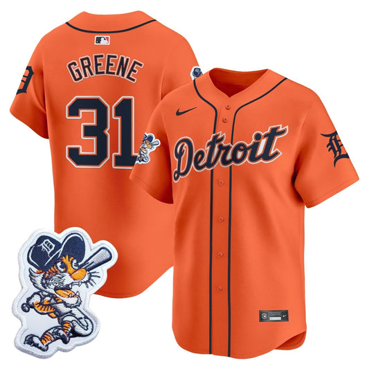 Men's Detroit Tigers Paws Patch Vapor Premier Limited Jersey - All Stitched