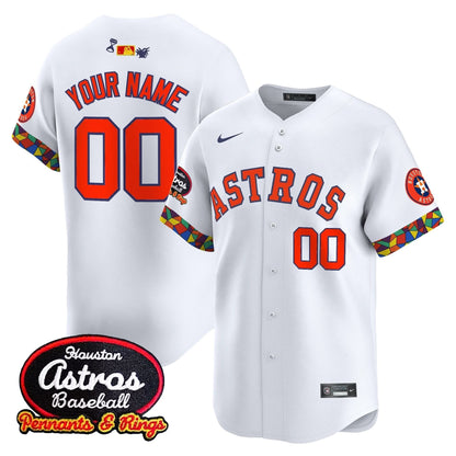 Houston Astros x El Tiempo Cantina Vapor Premier Limited Custom Jersey - All Stitched