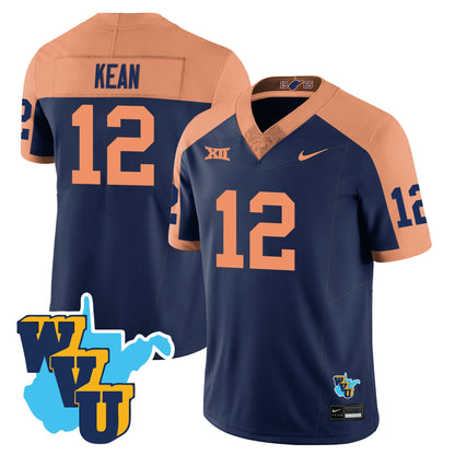 Men's West Virginia Mountaineers 1965-2025 Throwback Jersey - All Stitched