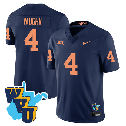 Men's West Virginia Mountaineers 1965-2025 Throwback Jersey - All Stitched