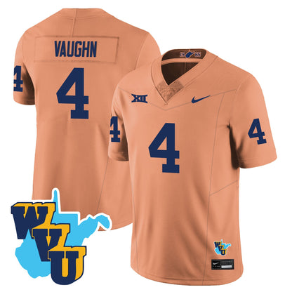 Men's West Virginia Mountaineers 1965-2025 Throwback Jersey - All Stitched
