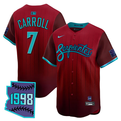 Men's Arizona Diamondbacks 2025 City Connect Vapor Premier Limited Jersey V2 - Stitched