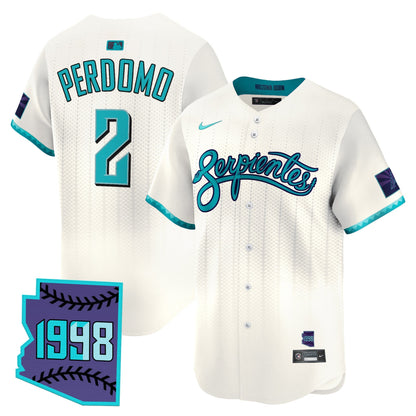 Men's Arizona Diamondbacks 2025 City Connect Vapor Premier Limited Jersey V2 - Stitched