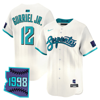 Men's Arizona Diamondbacks 2025 City Connect Vapor Premier Limited Jersey V2 - Stitched