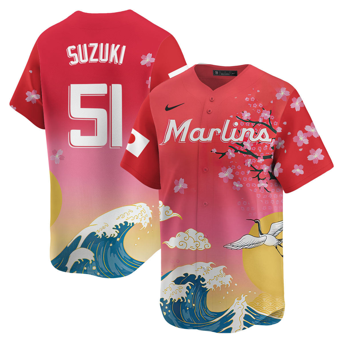 Miami Marlins Japanese Heritage Night 2025 Jersey
