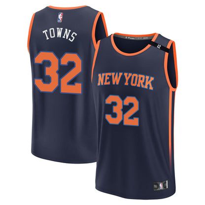 NYK Honour Dick Barnett Jersey - All Stitched