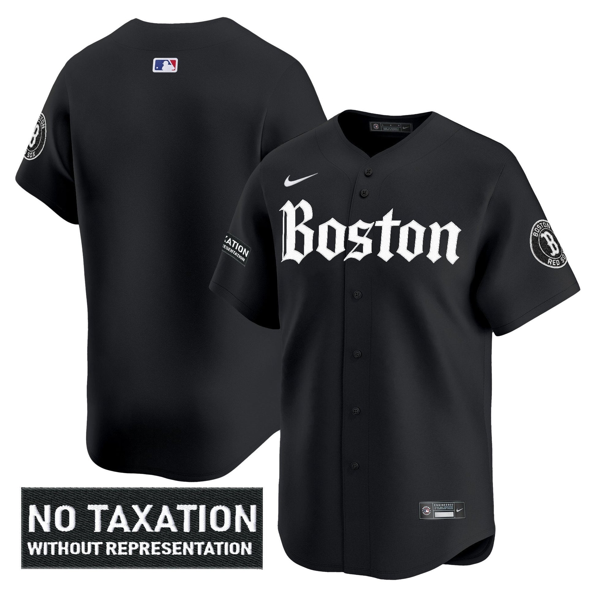 Men's Boston Red Sox 'Retro Newspaper Edition' Vapor Premier Limited Jersey - All Stitched