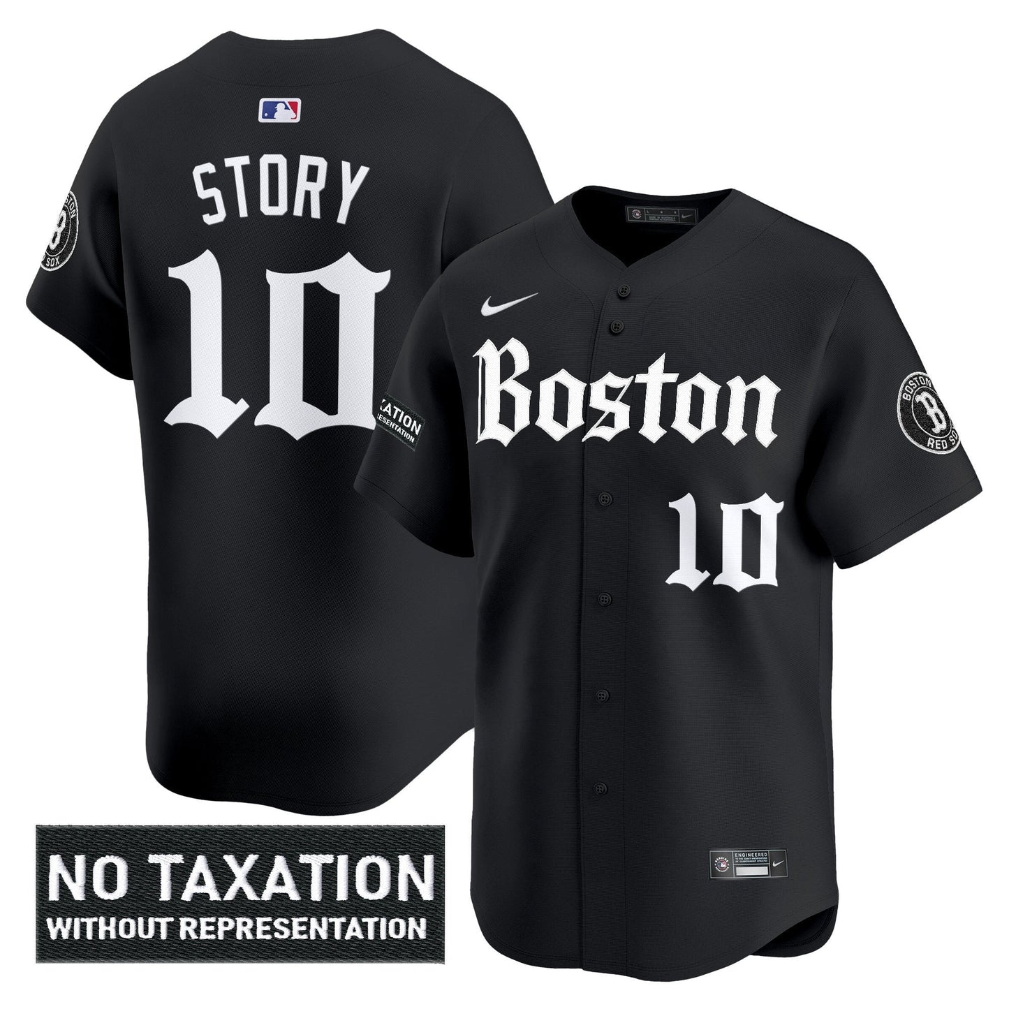 Men's Boston Red Sox 'Retro Newspaper Edition' Vapor Premier Limited Jersey - All Stitched