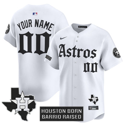 Houston Astros 'Gothic Edition' Vapor Premier Limited Custom Jersey - All Stitched