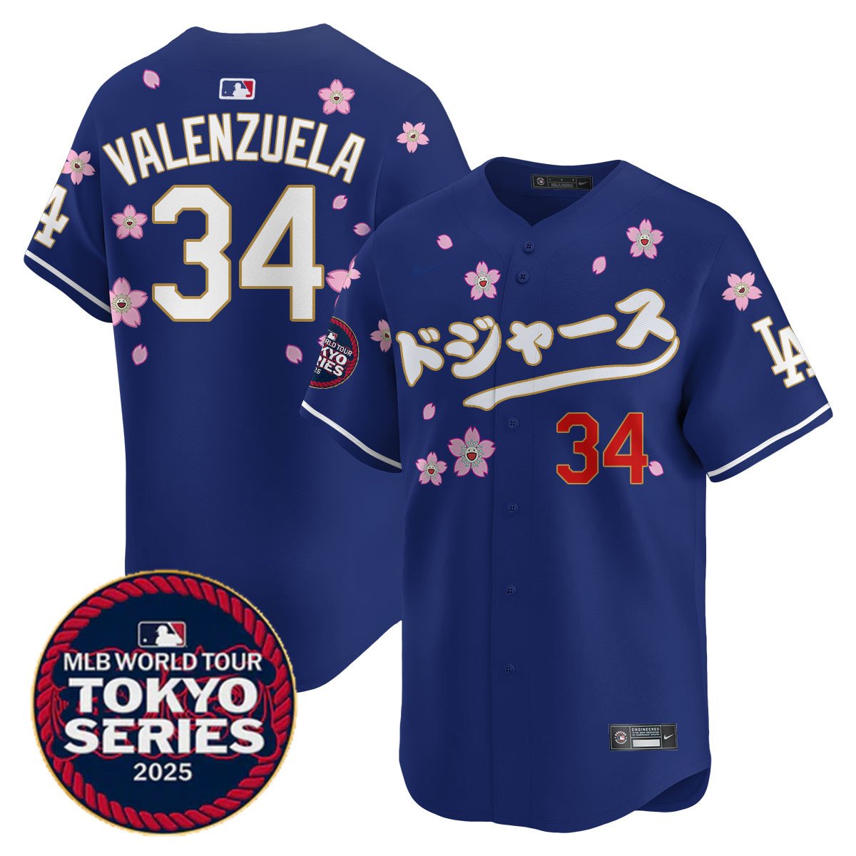 LAD Tokyo Series 2025 Vapor Limited Jersey N6 - Stitched