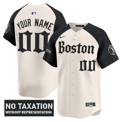 Boston Red Sox 'Retro Newspaper Edition' Vapor Premier Limited Custom Jersey - All Stitched