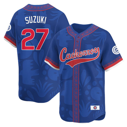 Men's 2025 Chicago Cubs Hispanic and Latino Heritage Month Jersey - All Stitched
