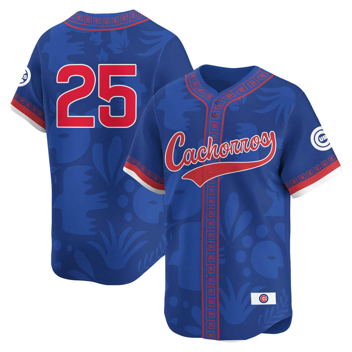 Men's 2025 Chicago Cubs Hispanic and Latino Heritage Month Jersey - All Stitched