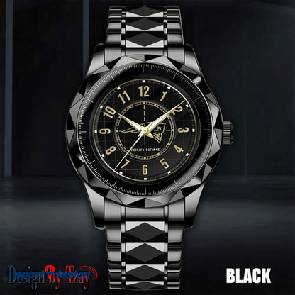 New England Patriots Luxury Diamond Men Watch Trending 2025